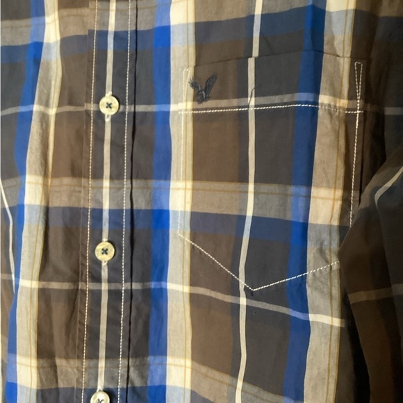 American Eagle Men’s Button Down Shirt - Picture 3 of 6